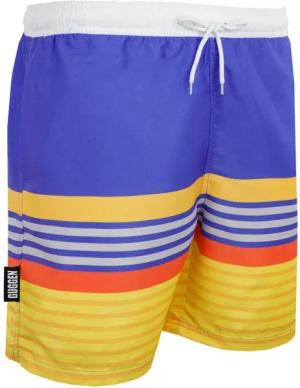 GUGGEN Mountain Badehose Badehose Herren Beachshorts Boardshorts Strandhose YSB596 Boardshorts Schwimmhose Männer mit Muster blau gelb gestreift