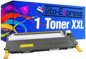 Tito-Express Tonerpatrone ersetzt Dell 1230 Dell-1230 Dell1230 Yellow, für Dell 1230c 1235c 1235cn