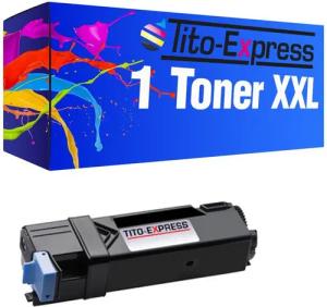 Tito-Express Tonerpatrone ersetzt Dell 2130 Dell-2130 Dell2130 Black, für Dell 2130cn 2135cn