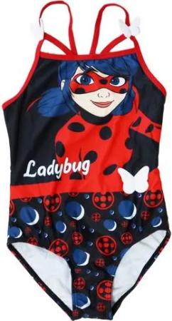 Miraculous - Ladybug Badeanzug Ladybug, Rena Rouge, Queen Bee Kinder Bademode Mädchen Schwimmanzug Gr. 104 bis 128, Rot oder Schwarz