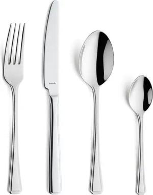 Amefa Besteck-Set RITA (24-tlg), Edelstahl 18/10, silber