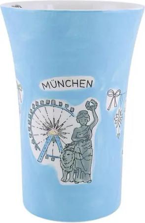 Mila Becher Mila Keramik-Becher Coffee-Pot München Design Riesenrad, Keramik