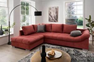 Myhomelando Ecksofa Alaska, Set mit Schlaffunktion, mit Schlaffunktion
