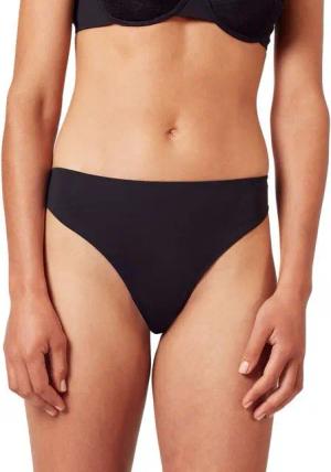 HUBER String Damen String hautnah Soft Floral Micro (Stück, 1-St) recyceltes Material
