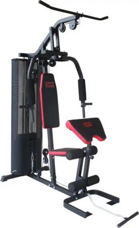 MOTIVE FITNESS by U.N.O. Kraftstation Multi-Gym Smart, 10 Gewichtsblöcke (Butterflystange, Latzug, Ruderfunktion und mehr), multifunktionale Fitnessstation, max. Trainingsgewicht 45,8 kg