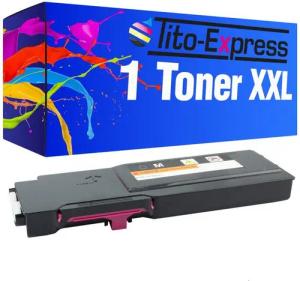Tito-Express Tonerpatrone ersetzt Dell C 2660 Dell C-2660 DellC2660 Dell C2660 Magenta