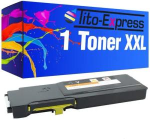 Tito-Express Tonerpatrone ersetzt Dell C 2660 Dell C-2660 DellC2660 Dell C2660 Yellow