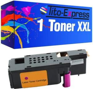 Tito-Express Tonerpatrone ersetzt Dell 1660 Dell-1660 Dell1660 Magenta, für Dell 1660Cw