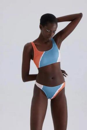 Rivus Badekleid Damen Bikini - Eleganter High Waist Bikini in Verschiedenen Farben, İn