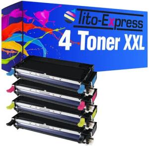 Tito-Express Tonerpatrone 4er Set ersetzt Dell 3130 Dell-3130 Dell3130, für Dell 3130cn