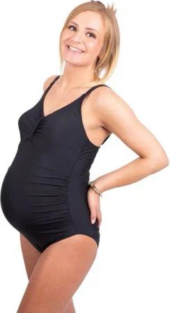 petit amour Umstandsbadeanzug Maternity swimwear ANTONIE Schwarz Umstandsbademode schwanger Raffinierte Umstandsbademode wächst mit, Design made in Hamburg.