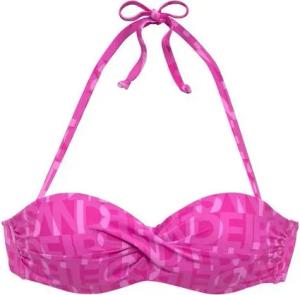 Elbsand Bügel-Bandeau-Bikini-Top Letra, mit tollem Wording