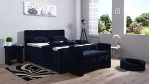 Meisterbetten Boxspringbett Roki (mit Bettkasten, Fußteil, 7-Zonen Taschenfederkernmatratzen, Ergoflex), Inklusive kostenloser Lieferung und Aufbau