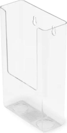 magnetoplan® Anzeigetafel Prospekthalter mit flacher Rückseite. (1-St)