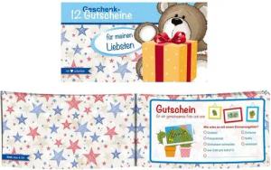RNK Verlag Notizheft Gutscheinheft / "12 Gutscheine für meinen liebsten