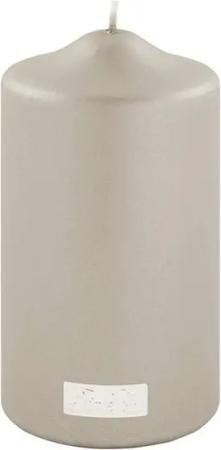 Fink Stumpenkerze FINK Stumpenkerze Candle - stein - H. 15cm x D. 8cm (1 Stück)