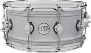 DW Snare Drum, Schlagzeuge, Snare Drums, Design Aluminium Snare 14"x6,5" - Snare Drum
