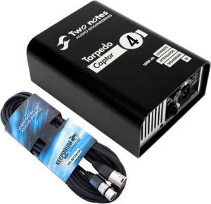 Two Notes Audio Engineering E-Gitarre Two Notes Torpedo Captor 4 Loadbox mit XLR-Kabel