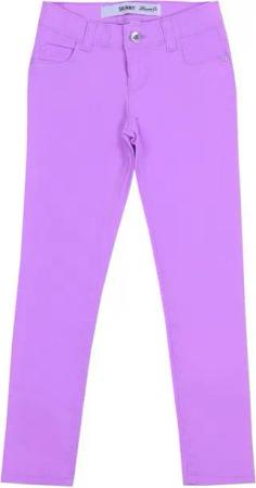 Sarcia.eu Lange Unterhose Lila Röhrenjeans Jeanshose DENIM CO. 7-8 Jahre