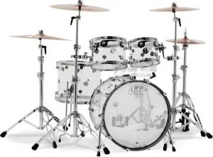 DW Kesselsatz, Schlagzeuge, Kesselsätze, Design Acryl Shell Set Clear - Drum Kesselsatz