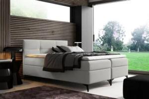 JVmoebel Bett mit Bettkasten 180x200 Boxspringbett Doppel Hotel Betten Schwarz, Made in Europa