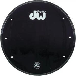 DW Bass Drum,BassDrum Frontfell 22" black Logo, Felle, Bass Drum Felle, BassDrum Frontfell 22", black, Logo - Bass Drum Fell