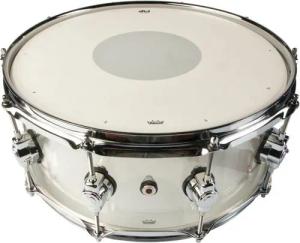 DW Snare Drum, Schlagzeuge, Snare Drums, Design Acryl Snare 14"x6" - Snare Drum