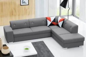 JVmoebel Ecksofa Edle Schlaf Bettfunktion Couch Sofas Sofa Couchen Schwarz, Made in Europa