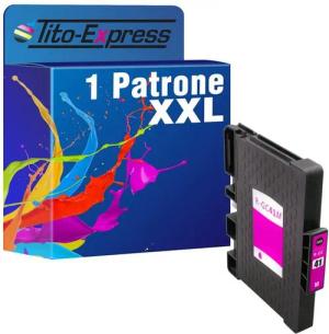 Tito-Express ersetzt Ricoh GC-41 GC41 Magenta Tintenpatrone (für Aficio SG2100n SG3100snw SG3110dn SG3110dnw SG3110n SG3120Bsf)