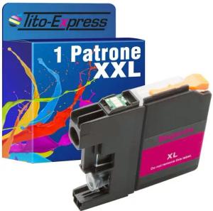 Tito-Express ersetztBrother LC-22E Brother LC 22 E BrotherLC22E Magenta Tintenpatrone (für MFC J 5920DW)