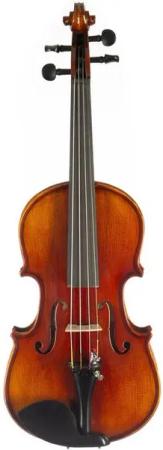 FAME Violine, FVN-118 Violine 1/4 Vollmassive Geige Ebenholz-Garnitur Brasilholz-Bogen, Violinen / Geigen, Akustische Violinen, FVN-118 Violine 1/4, Vollmassive Geige, Ebenholz-Garnitur