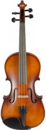 FAME Violine, FVN-110 Violine 3/4 Massiver Ahornkorpus Fichtendecke Ebenholzgriffbrett Carbon-Saitenhalter Inklusive Brasilholz-Bogen und Etui, Violinen / Geigen, Akustische Violinen, FVN-110 Violine 3/4, Massiver Ahornkorpus, Ebenholzgriffbrett