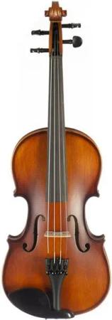 FAME Violine, FVN-115 Violine 1/2 Massiver Ahornkorpus Fichtendecke Ebenholzgriffbrett Guarneri-Kinnhalter Carbon-Saitenhalter Inklusive Etui Brasilholzbogen, Violinen / Geigen, Akustische Violinen, FVN-115 Violine 1/2, Massiver Ahornkorpus, Fichtendecke