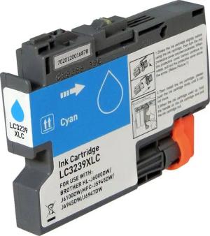 Kompatibel Brother LC-3239 XL Cyan Tintenpatrone (Einzelpatrone, DW)