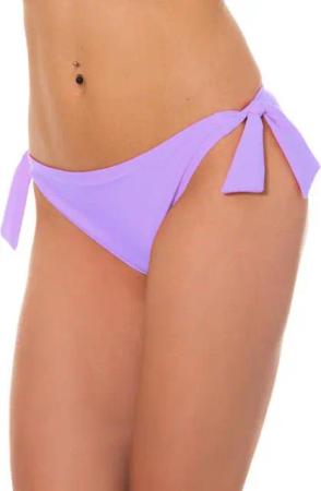 Aquarti Bikini-Hose Damen Bikinihose seitlich zum Binden Hüftslip in schönen Unifarben