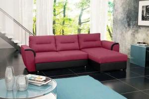 JVmoebel Ecksofa Schlafsofa Eck Sofa Polster Eck Bettfunktion Neu Schlaffunktion, Made in Europa