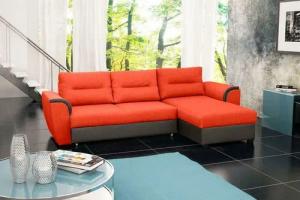 JVmoebel Ecksofa Schlafsofa Eck Sofa Polster Eck Bettfunktion Neu Schlaffunktion, Made in Europa