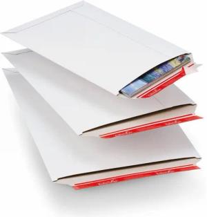 COLOMPAC Versandtasche 20 Versandtaschen CP012.03 aus Vollpappe - 24x31,5cm, Stempelbar