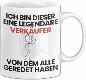 Trendation Tasse Verkäufer Geschenk Tasse Lustige Geschenkidee Geburtstag für Verkäufer