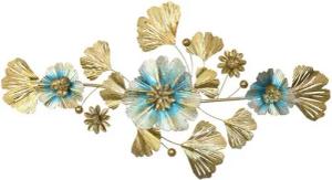 moebel-direkt-online Wanddekoobjekt Moni, aus Metall, Ginko-Blüten und Blätter