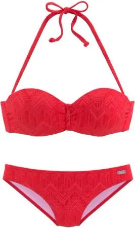 Buffalo Bügel-Bandeau-Bikini Romance aus Strukturware
