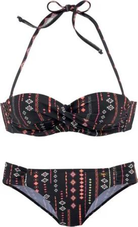 Buffalo Bügel-Bandeau-Bikini mit abnehmbaren Trägern
