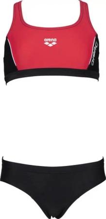Arena Bügel-Bikini NOS G THRICE JR TWO PIECES,BL- BLACK-ANGURIA-WHITE