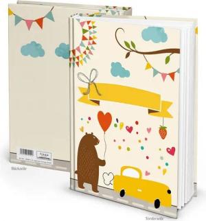 Logbuch-Verlag Tagebuch Babytagebuch DIN A4 Babybuch "Teddybär