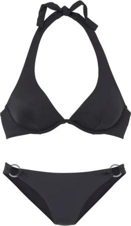 Chiemsee Bügel-Bikini mit silbernem Zierring