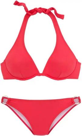 Chiemsee Bügel-Bikini mit silbernem Zierring