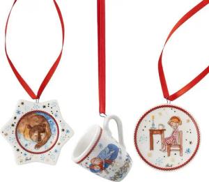 Hutschenreuther Christbaumschmuck Hutschenreuther Xmas 'Mini-Set 3tlg.Becher - Weihnachtsabend' 2022
