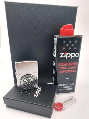 Zippo Feuerzeug Dachdecker Handwerker Geschenkset Sturmfeuerzeug