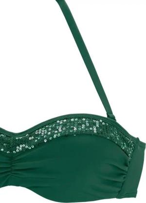 Bruno Banani Bügel-Bandeau-Bikini mit Pailletten