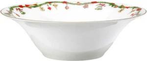 Hutschenreuther Schale Nora Christmas Weihnachtsgeschirr, Bone China, Porzellan, 20 cm